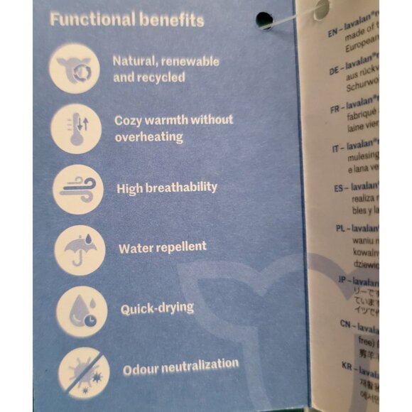 Free People Earth Gem Packable Jacket Womens S Gorpcore Athletic Wool Insulated - Picture 7 of 9